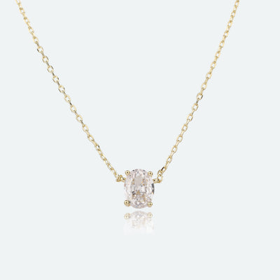 שרשרת זרקון סוליטר